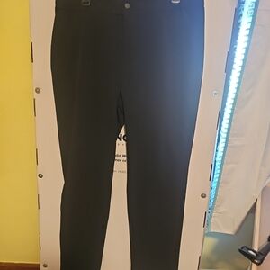 NWT Refined Matter RM Men's Sz Large Black Pants Elastic Waist Pull-On Fast Dri